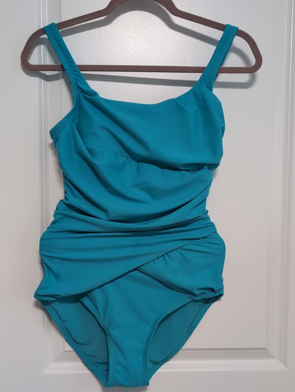 ASSETS by Sara Blakely Teal One-Piece Swimsuit